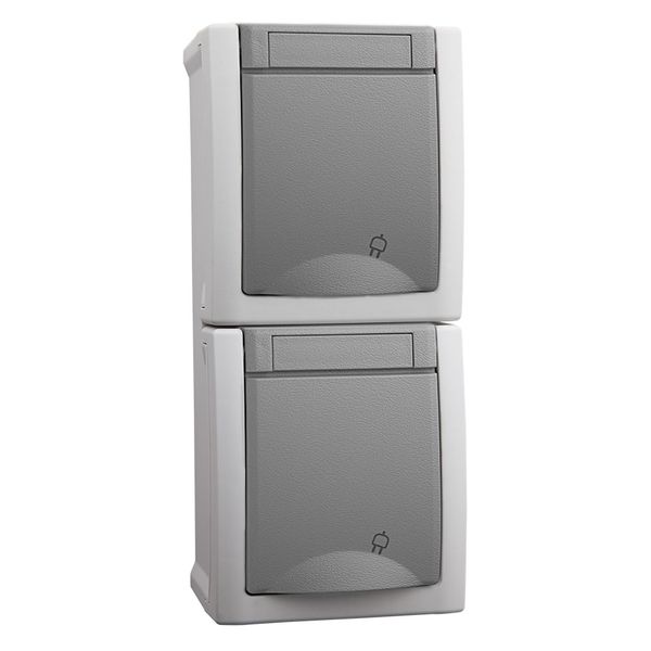 Pacific Grey Earth Socket + Earth Socket Ver (Quick Connection) image 1