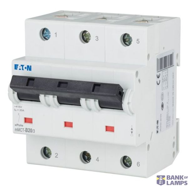 mMCT-B20/3 Eaton Moeller series xPole (Style 5) - mMCT MCB image 1