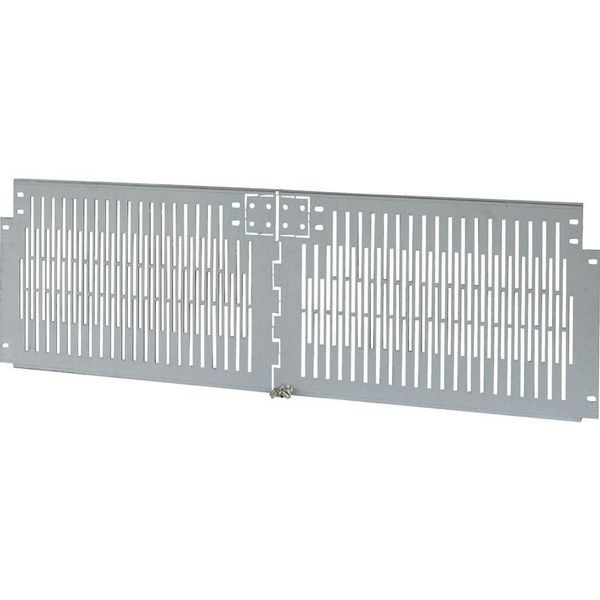 XTPPCUV3-H275W1000 Partition, ventilated, for power feeder, HxW=275x1000mm image 4