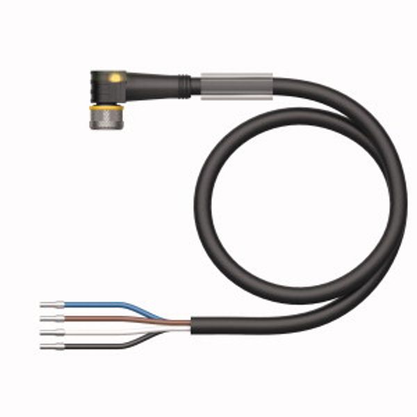 Actuator and Sensor Cable, PVC Connection Cable   PKW4M-P7X2-2/TEL image 1