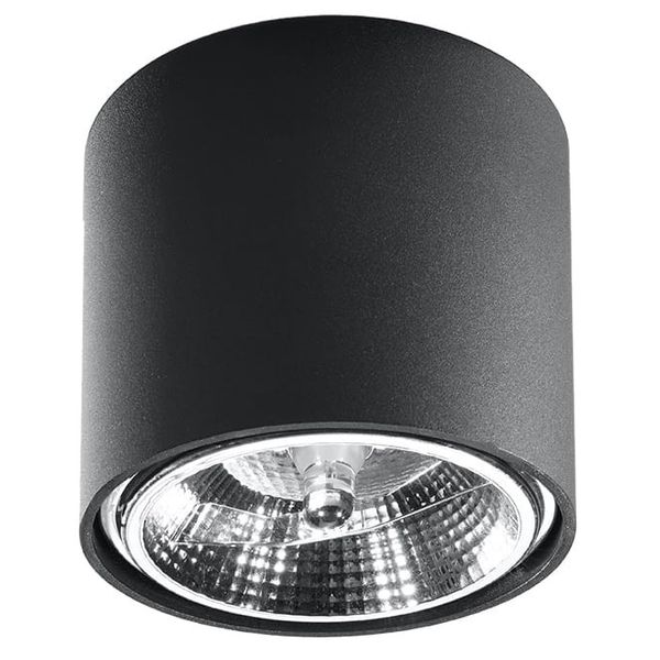 SPOT TIUBE BLACK GU10 1X40W IP20 image 1