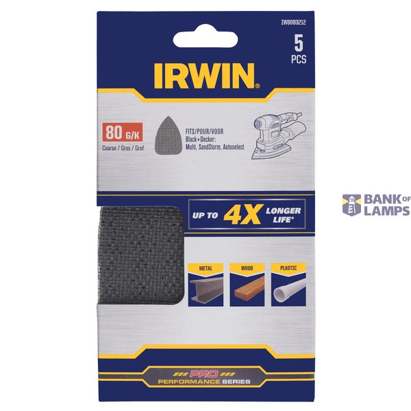 5x 80g Sheet, Multi Sander Velcro, MESH image 2