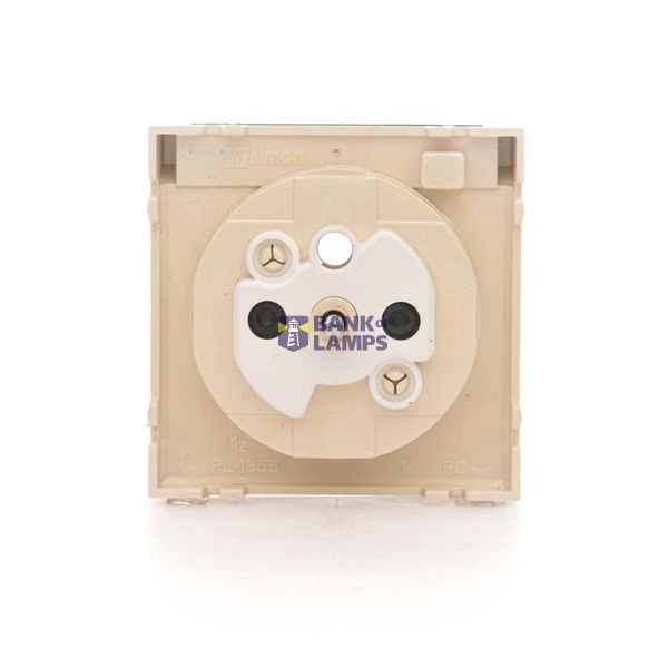Double two-way switch without pictogram, 10AX, champagne matt image 1