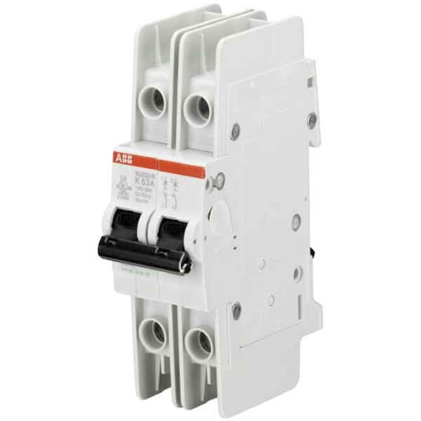 SU202MR-K6 Miniature Circuit Breaker - 2P - K - 6 A image 1