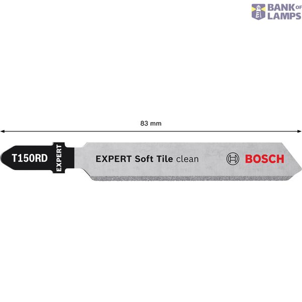 EXPERT ‘Soft Tile Clean’ T 15 RD Jigsaw Blade 3 pcs. image 2