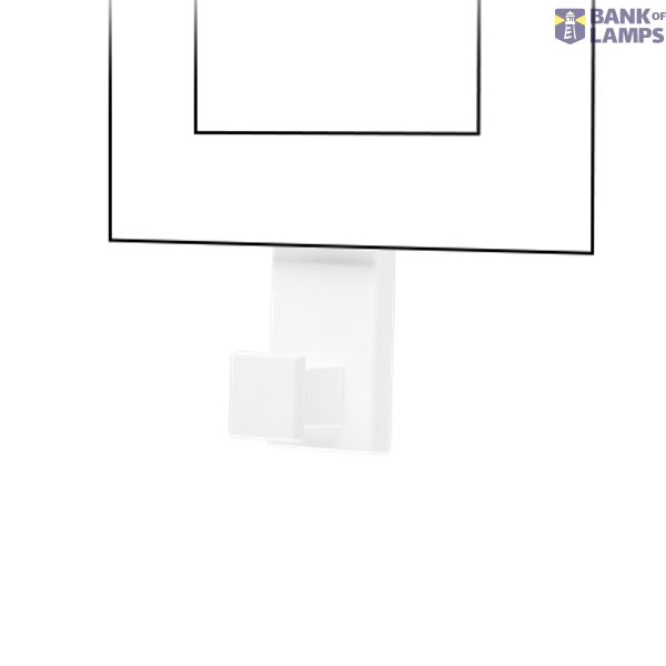 Single hanger, white matt image 1