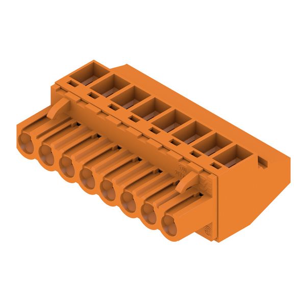 PCB plug-in connector, female plug, 5.00 mm, Number of poles: 8, 90°, Clamping yoke connection, Clamping range, max. : 4 mm², Box image 2