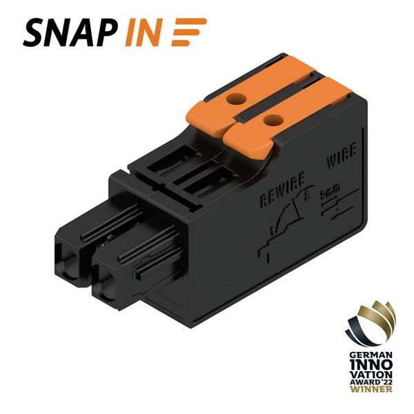 PCB plug-in connector, female plug, Pitch in mm (P): 5.00 mm, Number of poles: 2, Box image 1