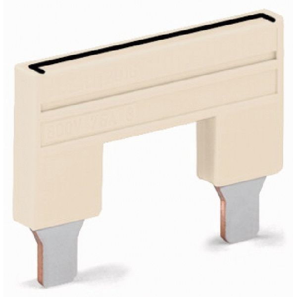 Jumper from 1 to 3 insulated light gray image 1