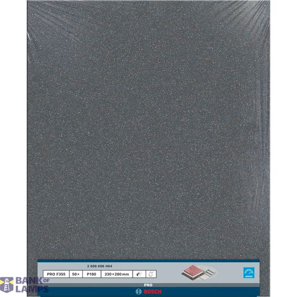 C355 sanding sheet 230 x 280 mm, 180 image 2