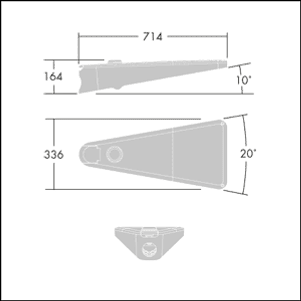 UA 12L70-740 NR CL2 T60E ANT - LED road lighting lantern image 3