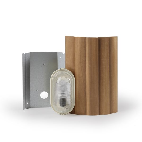 Sauna luminaire With aspen grill 1x30/60W C35/ image 1