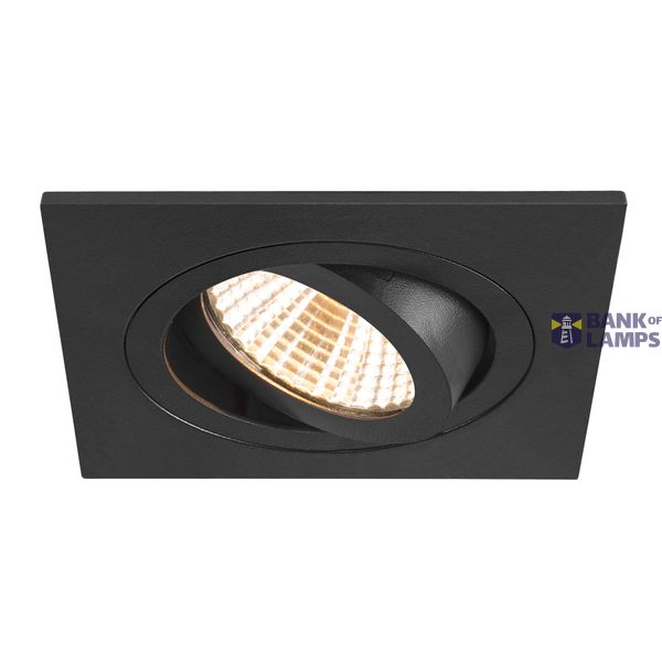 NEW TRIA® 75, ceiling installation ring, L: 9 W: 9 H: 2.6 cm, IP 20, black image 2