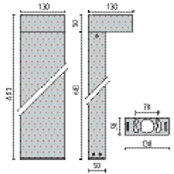 MIMIK 10 POST 60011W 4000K ANTHRACITE image 5