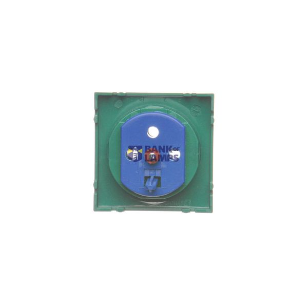 Single button for switches and push buttons, white matt image 1