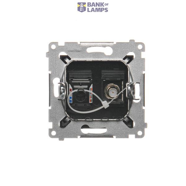 Light push button, 10AX, black matt image 1