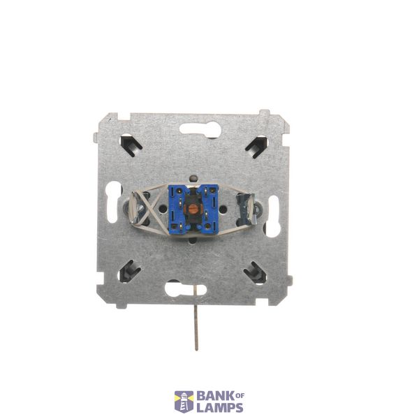 Single socket outlet without earthing, white, 16A image 2