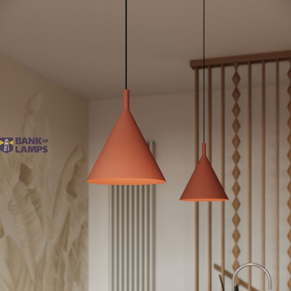 Pendant lamp NOX 25 red ochre image 11