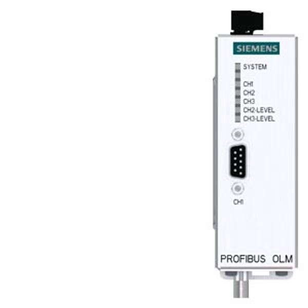 PROFIBUS OLM/P11 V4.1 Optical Link Module, 1x RS-485, 1x BFOC (plastic FOC) image 1