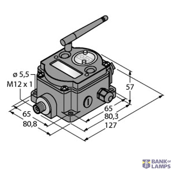 Radio Transmission System Star Topology   DX80P2T6S image 1