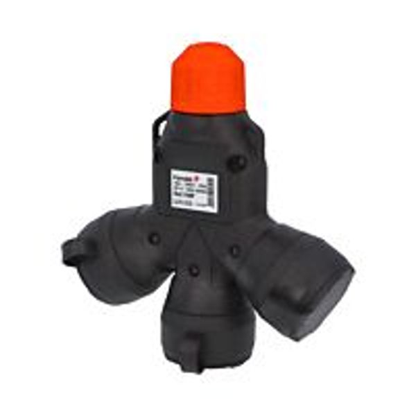 Adapter 188F 250V/16A triple IP54 image 1