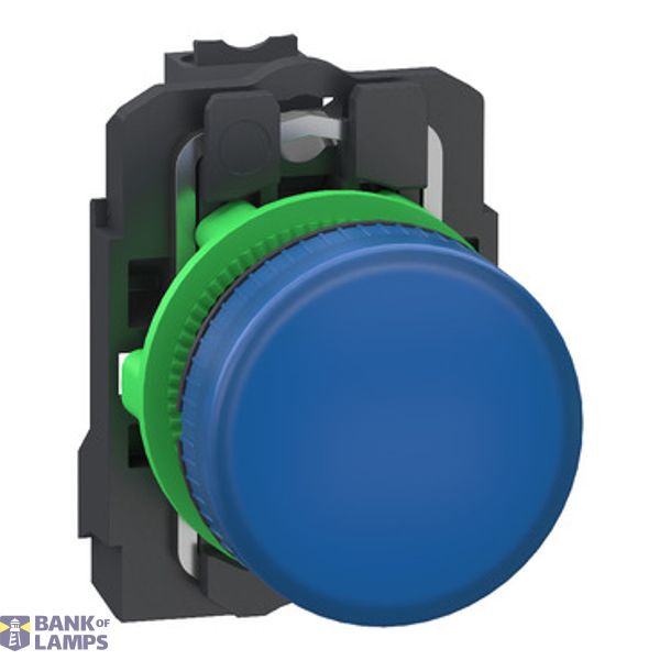 Plastic pilot light 24V blue Push-in image 2