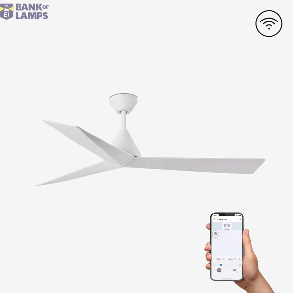 SAMOS Ø1320MM WHITE 3 BLADES W/R image 2