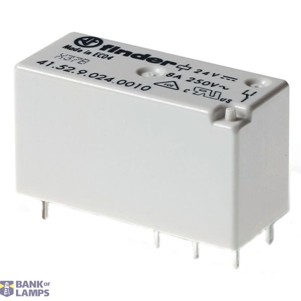 Low profile PCB Rel. 5mm.pinning 2CO 8A/115VAC/Agni (41.52.8.115.0000) image 2