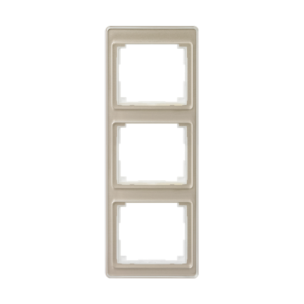 cover frame SL500 gold bronze 3-vdg. translation image 2