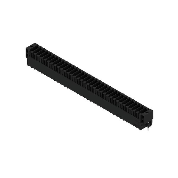 PCB plug-in connector, male header, Solder flange, THT/THR solder connection, 3.50 mm, Number of poles: 34, 180°, Solder pin length (l): 1.5 mm, tinned, black, Box image 4
