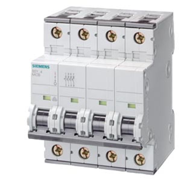 Miniature circuit breaker 400 V 15 kA, 3+N-pole, D, 16 A, D=70 mm image 2