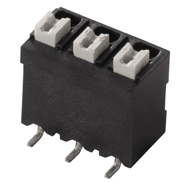 Printed circuit board terminals, 5.00 mm, Number of poles: 5, 180°, black, PUSH IN with actuator, Clamping range, max. : 1.5 mm², Tape image 2