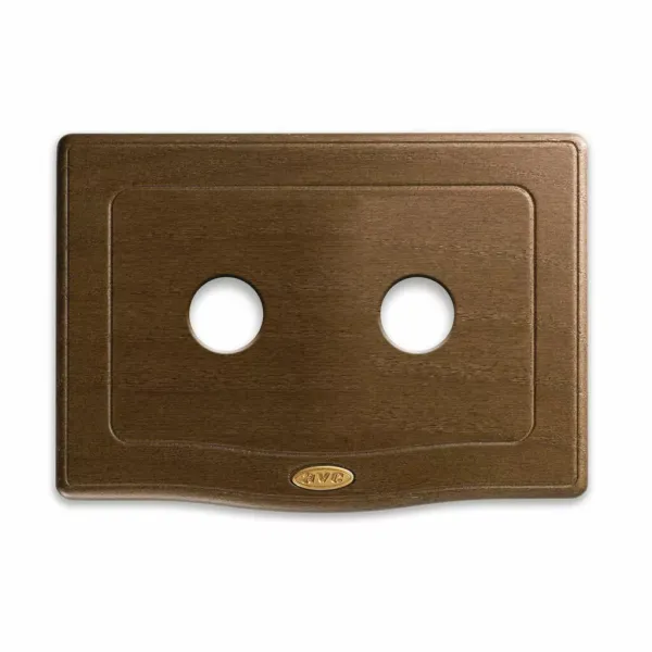 ENGLAND STYLE PLATE WALNUT 2 CONTR. image 1