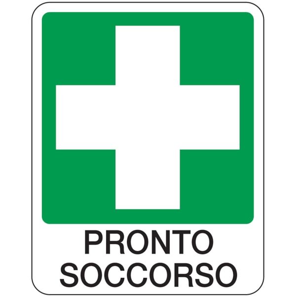 Safety sign - Al - Dimensions: 250x310 mm image 1