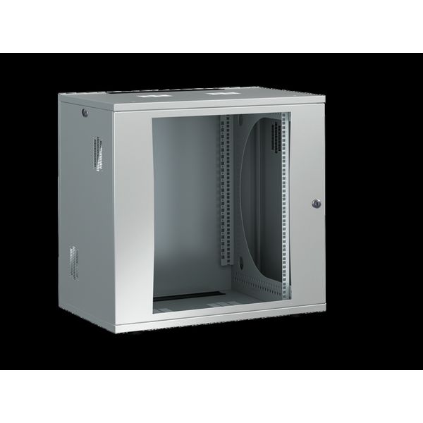 DK FlatBox, WHD: 700x758x700 mm, 15 U, with 482.6 mm (19") mounting frame image 2