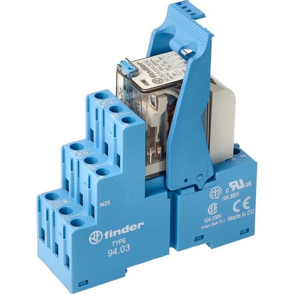 Rel. interface Mod.screw 3CO 10A/24VDC/Agni/LED (58.33.9.024.0050) image 1