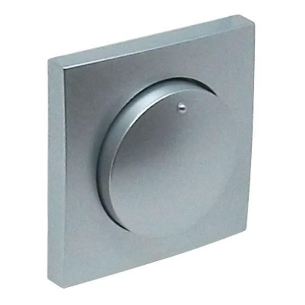 COV PLAT F/DIMMER/TWO-WAY SWITCH ALUMINIUM image 1