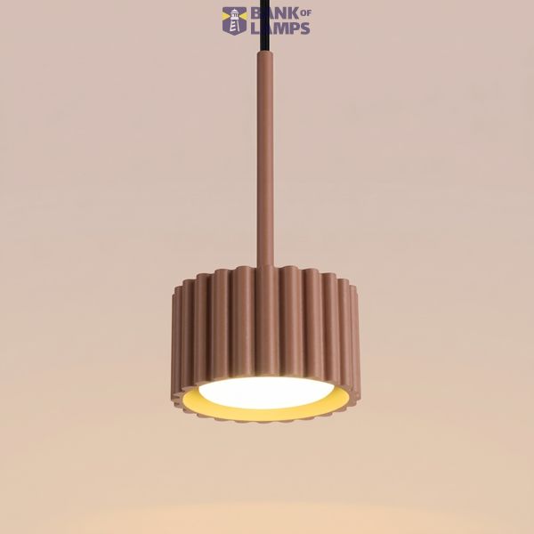 Pendant lamp AURA 1 mocha Gx53 image 9