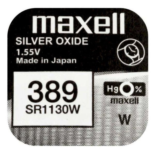 MAXELL 389  SR1130W BL1 image 1