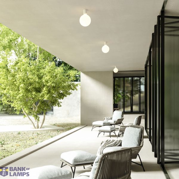 E27 wall or ceiling lamp holder - IP44 Waterproof image 2