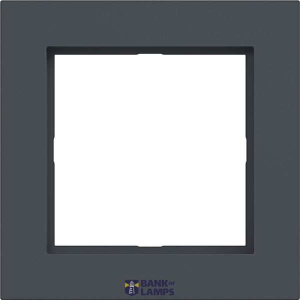 Cover frame single, A.1, anthracite image 1