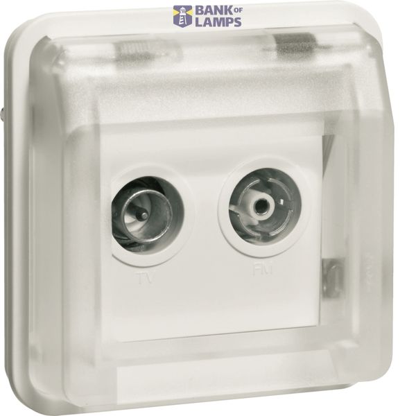Radio/TV, terminal box, W.1, polar white image 1
