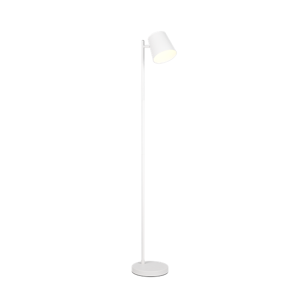 Blake LED floor lamp matt white rechargeable image 1