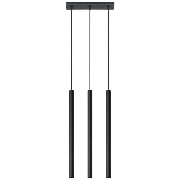 HANGING LAMP PASTELO 3 BLACK G9 3X40W IP20 image 1