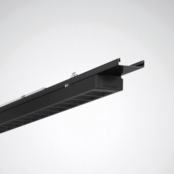 Continuous lines 765... E-Line Next Fix Lens Black rectangular ETDD 62W 8000lm Wide (W) IK03 3 SDCM image 1