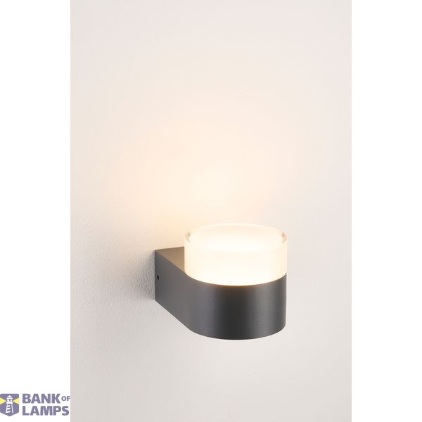 Zelda LED Medium High Up 11W 650lm 3000K IP54 anthracite image 5