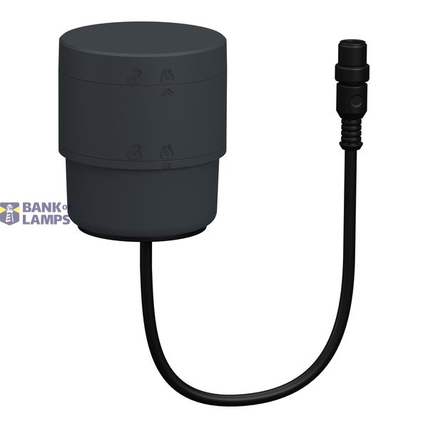 M12 base direct/tube & cover in grey image 2