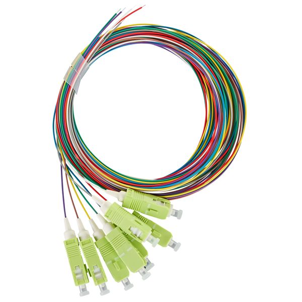 FO Pigtail SC, 50/125æm OM5, 2.0m, Easy Strip, 8pcs image 1