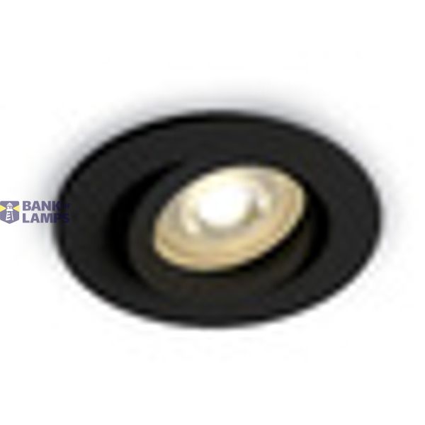 BLACK ADJUSTABLE GU10 10W image 2