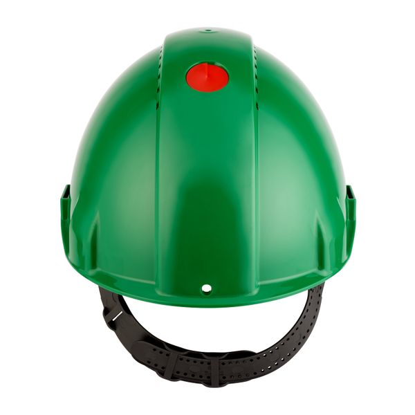 3M™ Hard Hat, Uvicator, Pinlock, Ventilated, Leather Sweatband, Green, image 2